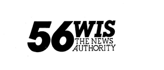 56 WIS THE NEWS AUTHORITY logo