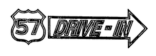 57 DRIVE-IN logo