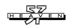 57 HEAVEN logo