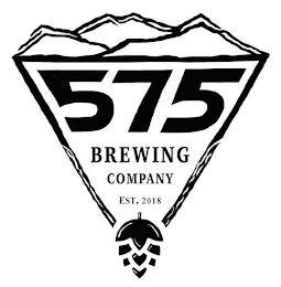 575 BREWING COMPANY EST. 2018 logo