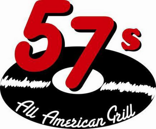 57S ALL AMERICAN GRILL logo
