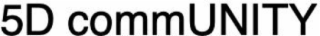 5D COMMUNITY logo