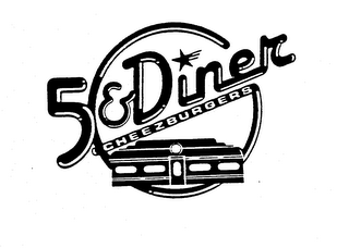 5&DINER CHEEZBURGERS logo