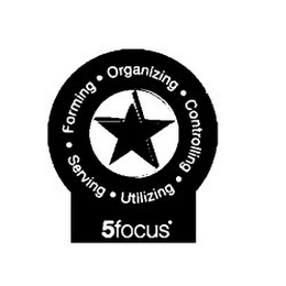 5FOCUS FORMING · ORGANIZING · CONTROLLING · UTILIZING· SERVING · logo