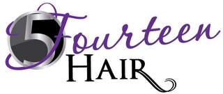 5FOURTEEN HAIR logo