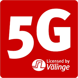 5G LICENSED BY VÄLINGE logo