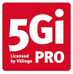 5GI PRO LICENSED BY VÄLINGE