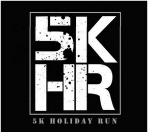 5K HR 5K HOLIDAY RUN logo