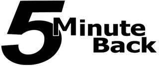 5MINUTE BACK logo