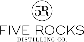5R FIVE ROCKS DISTILLING CO. logo