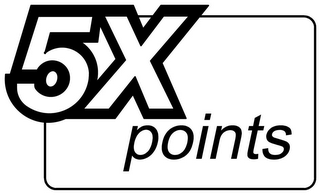 5X POINTS logo
