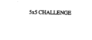 5X5 CHALLENGE logo