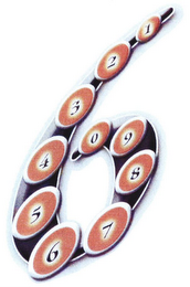 6 1 2 3 4 5 6 7 8 9 0 logo