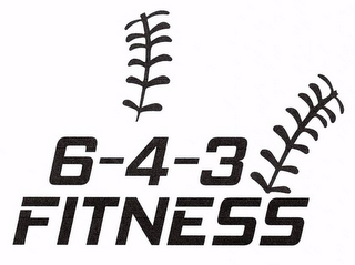 6-4-3 FITNESS logo