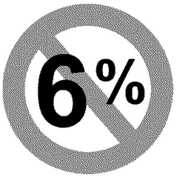 6% logo