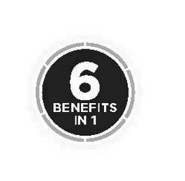 6 BENEFITS IN 1 logo