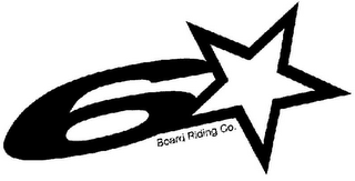 6 BOARD RIDING CO. logo
