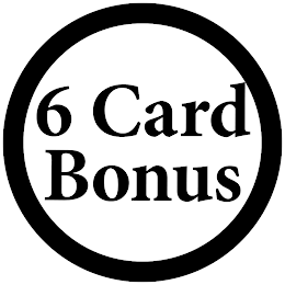 6 CARD BONUS logo