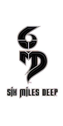 6 MILES DEEP logo