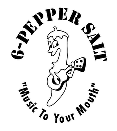 6-PEPPER SALT "MUSIC TO YOUR MOUTH" logo