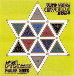 6-POINT PYRAMID POWER GAME logo