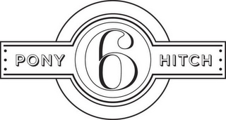 6 PONY HITCH logo