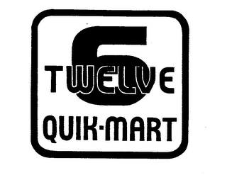 6 TWELVE QUIK-MART logo