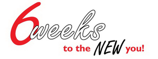 6 WEEKS TO THE NEW YOU! logo