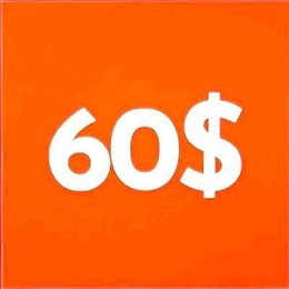 60$ logo