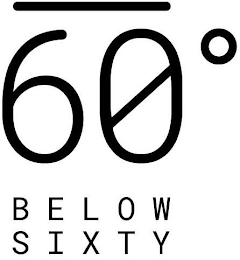60° BELOW SIXTY logo