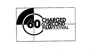 60 CHARGED 60 SECOND FILM FESTIVAL logo