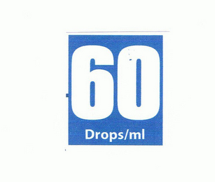 60 DROPS/ML logo