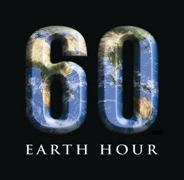 60 EARTH HOUR logo