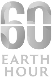 60 EARTH HOUR logo