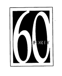 60 FORTY logo