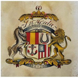 60 - LA SCALA - BEVERLY HILLS 1956-2016 logo