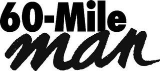 60-MILE MAN logo