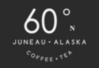60° N JUNEAU · ALASKA COFFEE · TEA logo