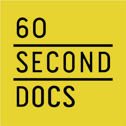 60 SECOND DOCS logo