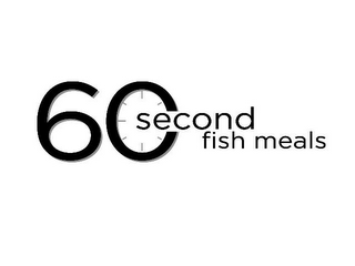 60 SECOND FISH MEALS logo