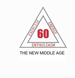 60 THE NEW MIDDLE AGE EXERCISE ENERGY ENTHUSIASM logo