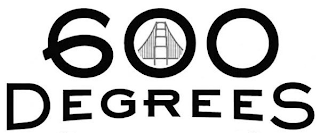 600 DEGREES logo