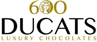 600 DUCATS LUXURY CHOCOLATES logo