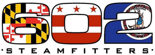 602  · STEAMFITTERS · logo