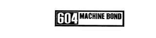 604 MACHINE BOND logo