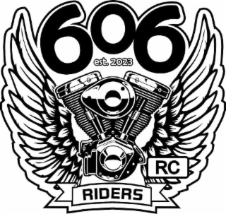 606 RIDERS EST 2023 RC logo