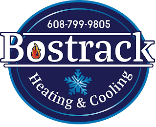 608-799-9805 BOSTRACK HEATING & COOLING logo