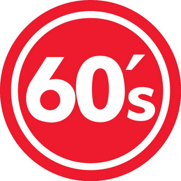 60'S logo