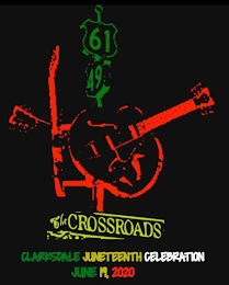 61 49 THE CROSSROADS CLARKSDALE JUNETEENTH CELEBRATION JUNE 19, 2020 logo