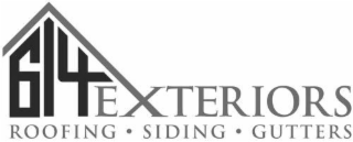 614EXTERIORS ROOFING • SIDING • GUTTERS logo